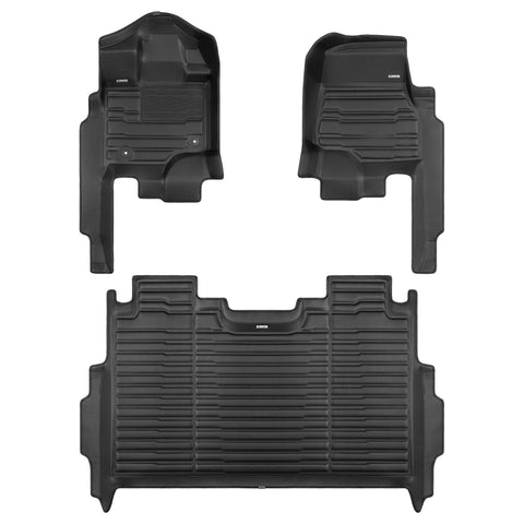 Ford F150 SuperCrew without Rear Seat Fold Out Storage
